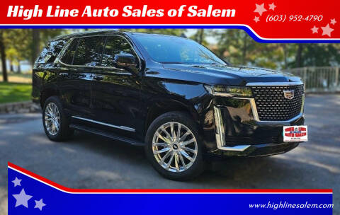 2021 Cadillac Escalade for sale at High Line Auto Sales of Salem in Salem NH