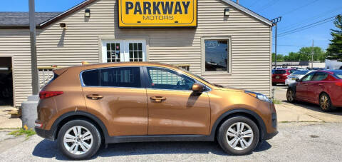 2017 Kia Sportage for sale at Parkway Motors in Springfield IL