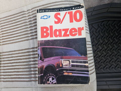 1992 Chevrolet S-10 Blazer Tahoe