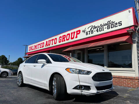 2016 Ford Fusion for sale at Unlimited Auto Group of Marietta in Marietta GA