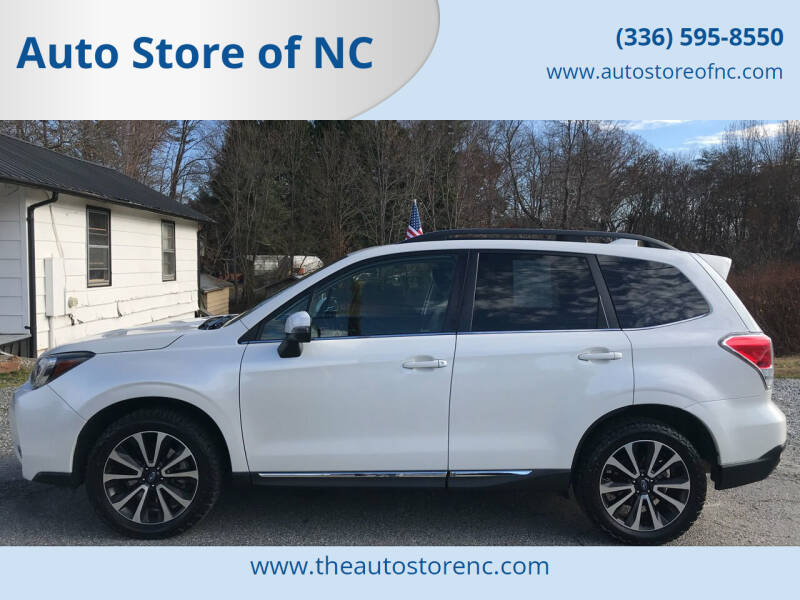 2017 Subaru Forester for sale at Auto Store of NC in Walkertown NC