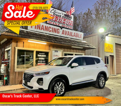 2020 Hyundai Santa Fe for sale at Oscar's Truck Center, LLC in Houston TX