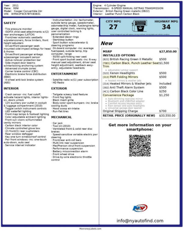 2011 MINI Cooper S