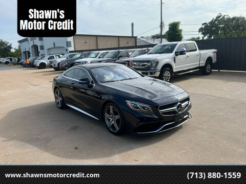 2016 Mercedes-Benz S-Class for sale at Shawn's Motor Credit in Houston TX