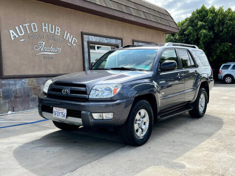 2004 Toyota 4Runner for sale at Auto Hub, Inc. in Anaheim CA