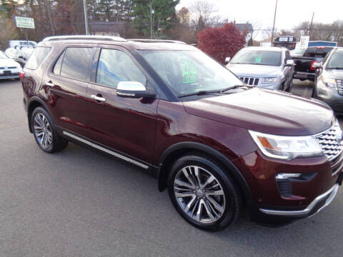 2018 Ford Explorer for sale at BETTER BUYS AUTO INC in East Windsor CT