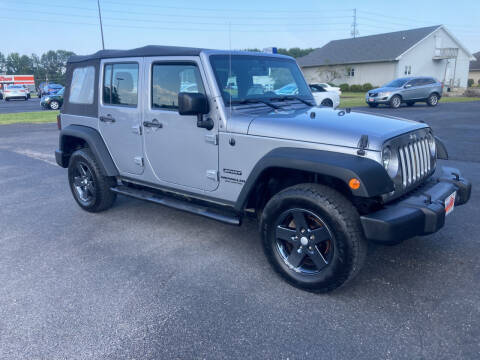 2016 Jeep Wrangler Unlimited for sale at McCully's Automotive - Trucks & SUV's in Benton KY