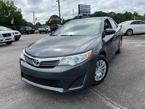 2013 Toyota Camry for sale at Trust Motor Company in Stockbridge GA