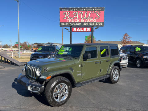 Jeep Wrangler Unlimited For Sale in Oklahoma City, OK - RAUL'S TRUCK & AUTO SALES, INC Jeep Wrangler Unlimited For Sale in Oklahoma City, OK - RAUL'S TRUCK & AUTO SALES, INC