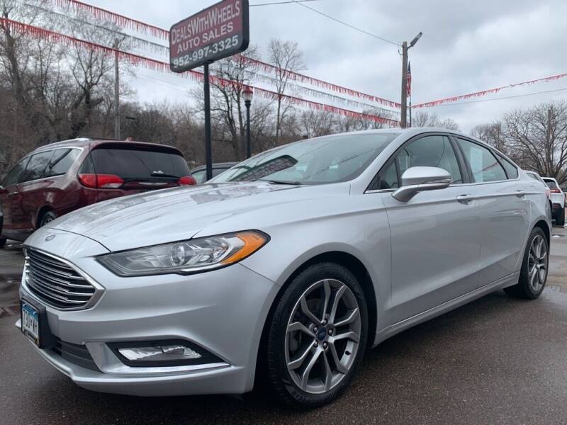 2017 Ford Fusion for sale at DealswithWheels in Hastings MN