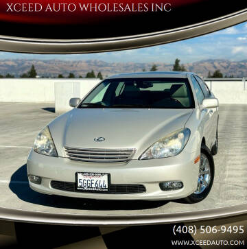 2004 Lexus ES 330 for sale at XCEED AUTO WHOLESALES INC in San Jose CA