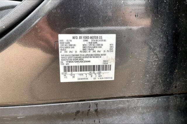 2018 Ford Explorer XLT