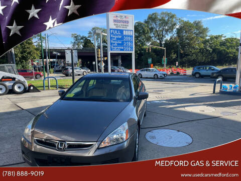 2007 Honda Accord for sale at Medford Gas & Service in Medford MA