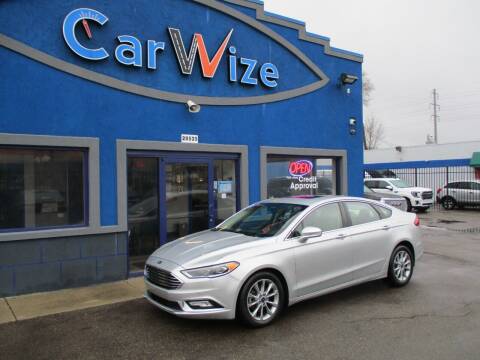 2017 Ford Fusion for sale at Carwize in Detroit MI