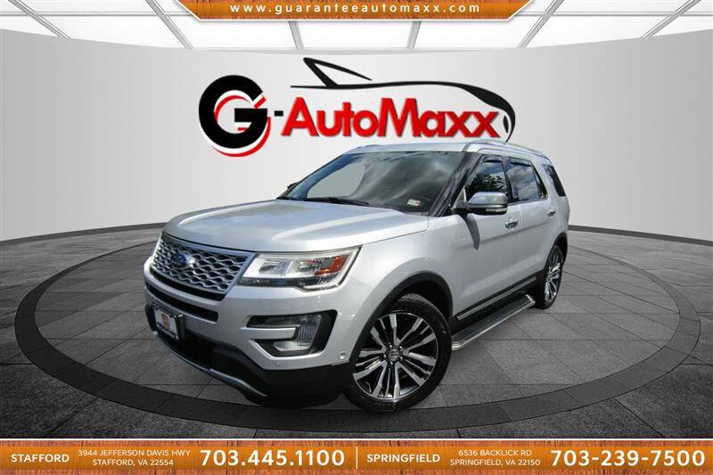 2016 Ford Explorer for sale at Guarantee Automaxx in Stafford VA