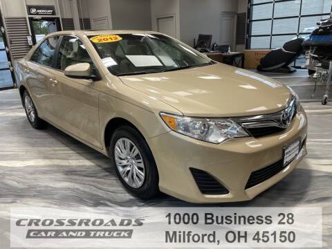 2012 Toyota Camry for sale at Crossroads Car & Truck in Milford OH