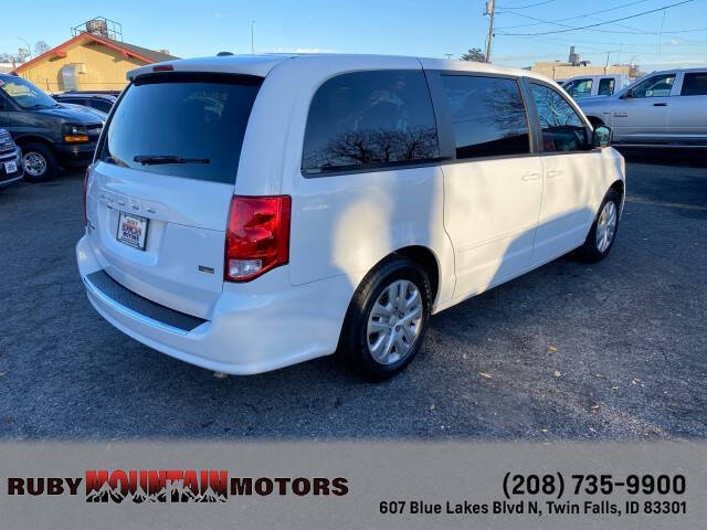 2017 Dodge Grand Caravan SE