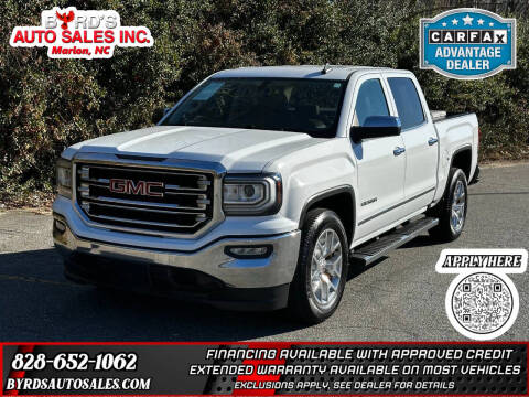2018 GMC Sierra 1500 for sale at Byrds Auto Sales in Marion NC