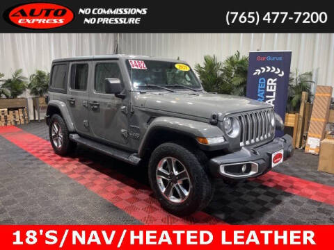 2021 Jeep Wrangler Unlimited for sale at Auto Express in Lafayette IN