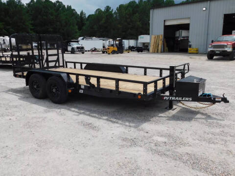 2026 PJ Trailers 83"x16' UL with 5200lb Axles H