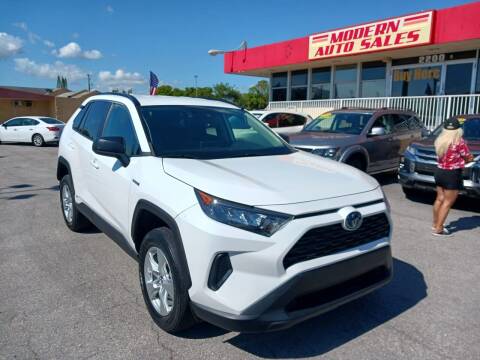 2019 Toyota RAV4 Hybrid for sale at Modern Auto Sales in Hollywood FL