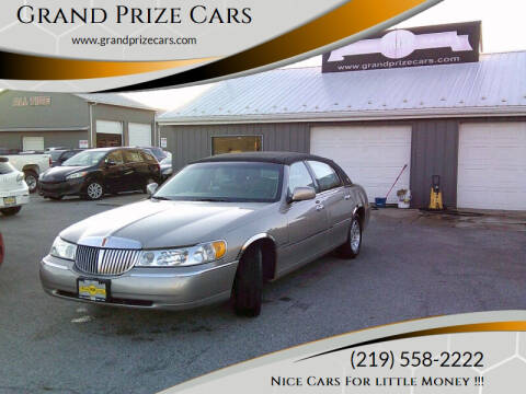 1999 Lincoln Town Car for sale at Grand Prize Cars in Cedar Lake IN