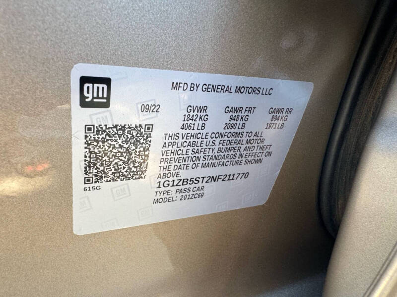 2022 Chevrolet Malibu LS