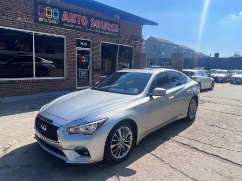 2019 Infiniti Q50 for sale at Auto Source in Ralston NE