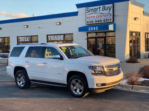 2016 Chevrolet Tahoe for sale at Smart Buy Auto Center in Aurora IL