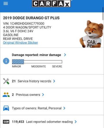 2019 Dodge Durango GT Plus