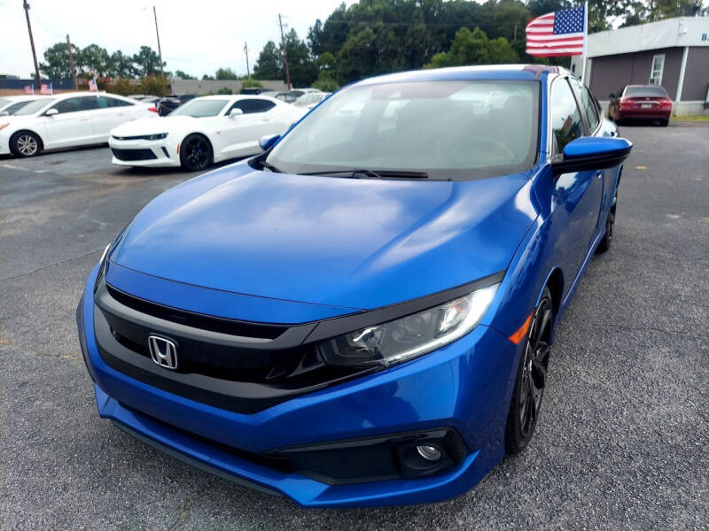 2020 Honda Civic for sale at Sun Coast City Auto Sales in Mobile AL