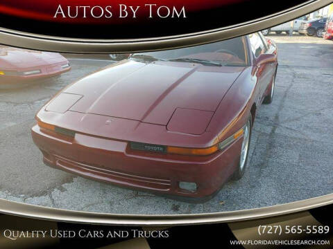 1989 Toyota Supra for sale at Autos by Tom in Largo FL