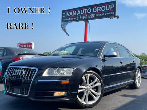 2009 Audi S8 for sale at Divan Auto Group in Feasterville Trevose PA