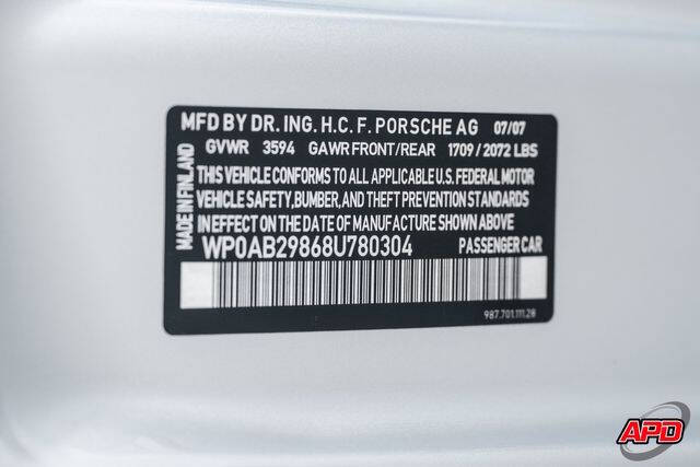 2008 Porsche Cayman S