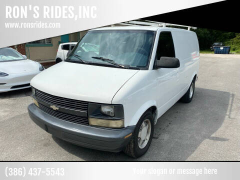 Chevrolet Astro Cargo For Sale in Bunnell, FL - RON'S RIDES,INC Chevrolet Astro Cargo For Sale in Bunnell, FL - RON'S RIDES,INC
