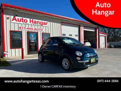 2013 FIAT 500 for sale at Auto Hangar in Azle TX
