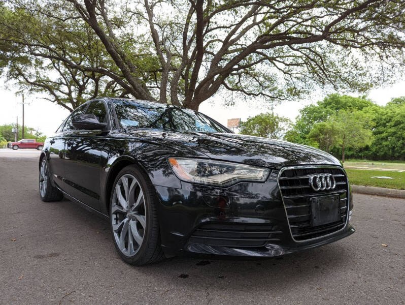 2014 Audi A6 for sale at Crypto Autos Of Tx in San Antonio TX