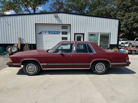 1989 Mercury Grand Marquis for sale at A & B AUTO SALES in Chillicothe MO