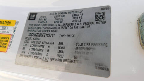 2015 Chevrolet Silverado 3500HD LT