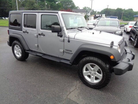 2016 Jeep Wrangler Unlimited for sale at BETTER BUYS AUTO INC in East Windsor CT