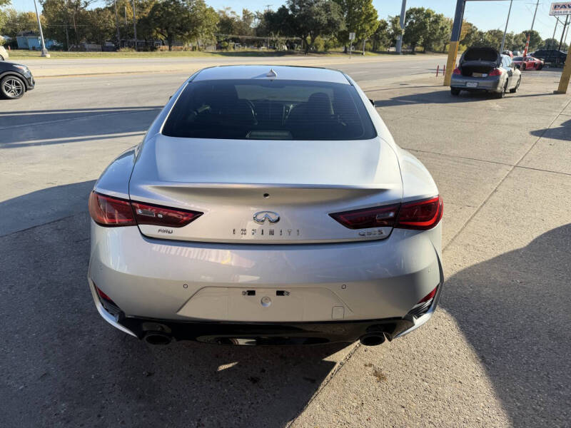2017 Infiniti Q60 Red Sport 400