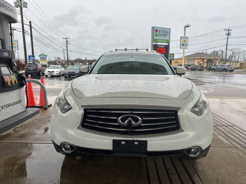 2014 Infiniti QX70 for sale at Steven's Car Sales in Seekonk MA