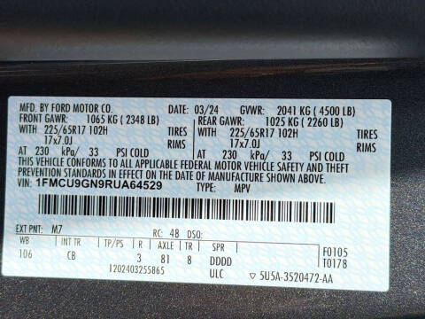 2024 Ford Escape Active