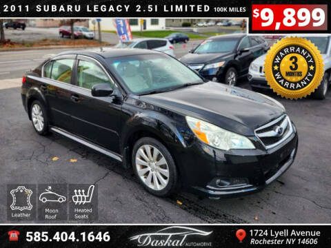 2011 Subaru Legacy for sale at Daskal Auto LLC in Rochester NY