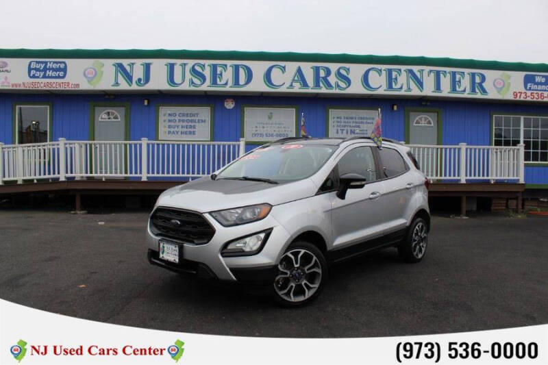 2020 Ford EcoSport for sale at New Jersey Used Cars Center in Irvington NJ