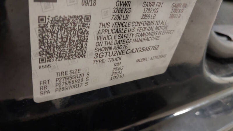 2018 GMC Sierra 1500