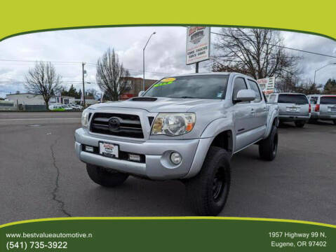 2005 Toyota Tacoma for sale at Best Value Automotive in Eugene OR