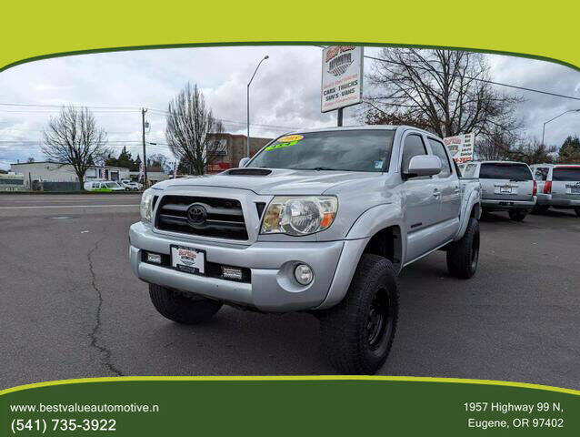 2005 Toyota Tacoma for sale at Best Value Automotive in Eugene OR