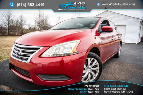 2014 Nissan Sentra for sale at 4:19 Auto Sales LTD in Reynoldsburg OH