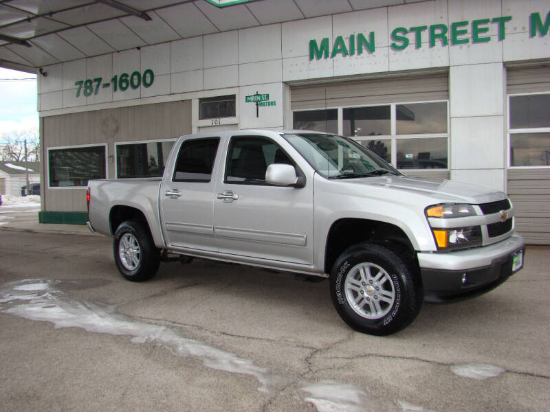 2012 Chevrolet Colorado for sale at Main Street Motors Inc. in Geneseo IL
